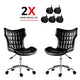 Set 2 Scaune De Birou KD Home OfficeGlide Nova 2, Negru