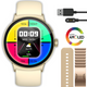 Ceas Smartwatch Femei TechONE NeoWrist Pro Gold