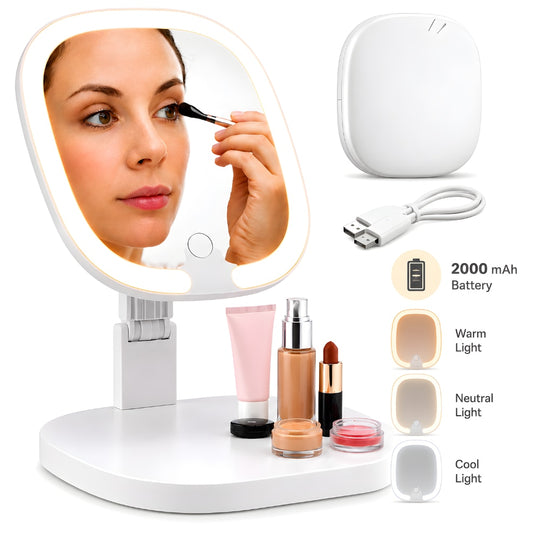 Oglinda Cosmetica Cu Led Pentru Machiaj KD Home LumiGlow