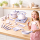 Set Accesorii Bucatarie Copii KidProtect Miss Chef, Mov