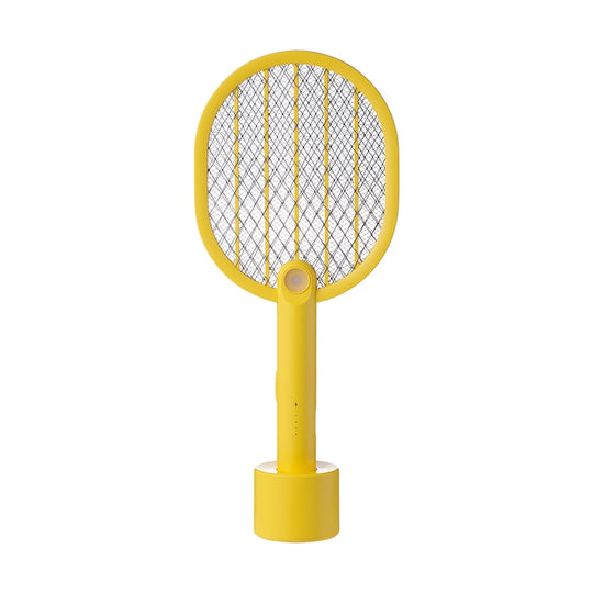 Paleta electrica anti tantari si insecte 2 in 1 Grunluft, Galben
