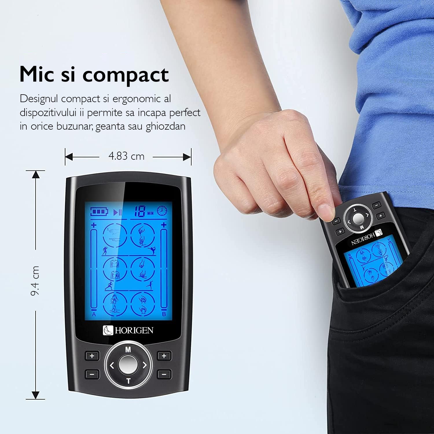 Aparat De Masaj Cu Electrostimulare / Fizioterapie Horigen Relax Pro