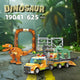 Set de Constructie cu Piese Tip Blocuri Jucarie Constructie MiniBric Dino World