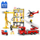Set de Constructie cu Piese Tip Blocuri Constructie 613 Piese MiniBric Building Rescue