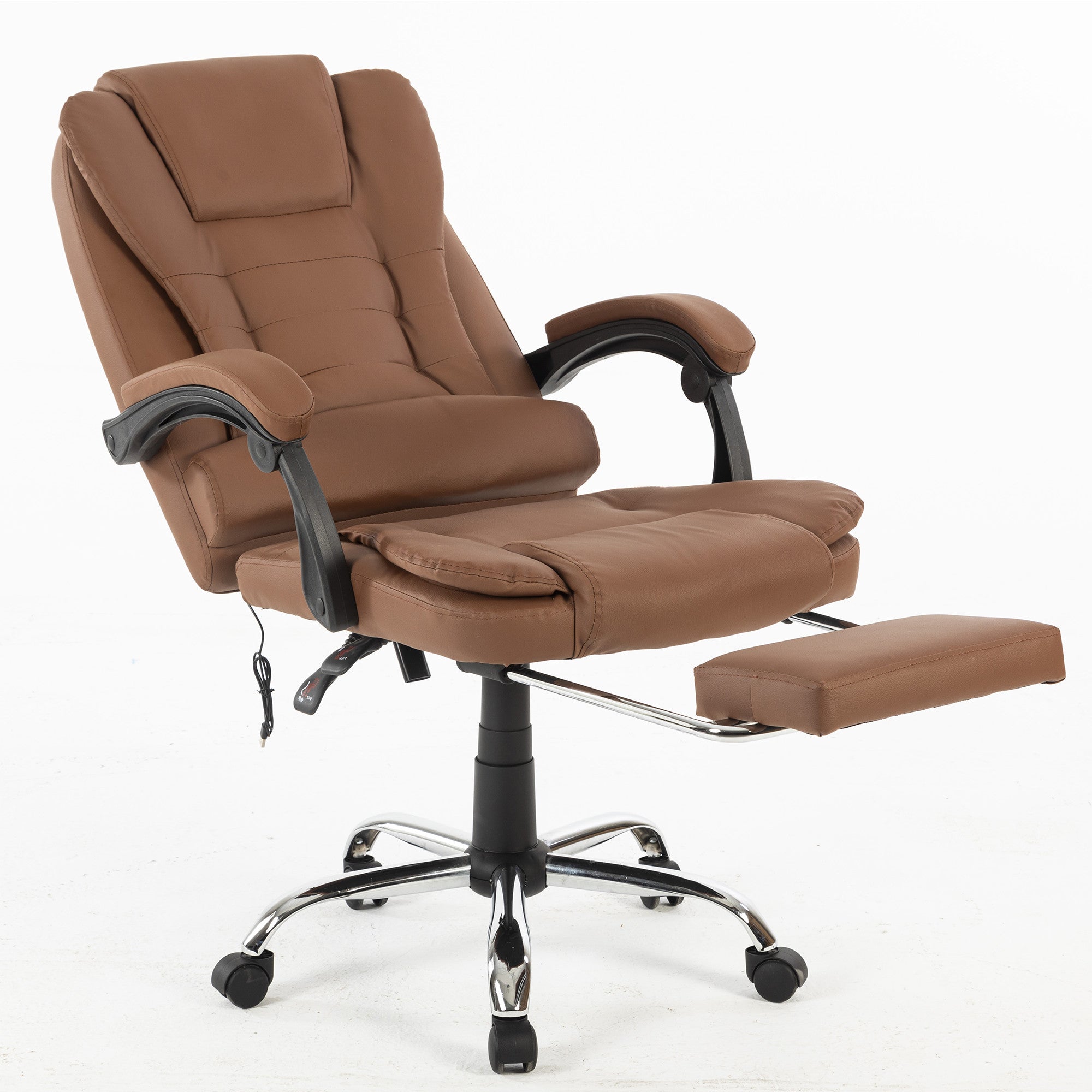 Scaun De Birou Directorial Ergonomic KD Home® ErgoLux Prime, Maro