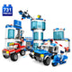 Set de Constructie cu Piese Tip Blocuri Constructie 731 Piese MiniBric City Police Station 3925