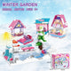Set de Constructie cu Piese Tip Blocuri Jucarie Constructie MiniBric Winter Haven