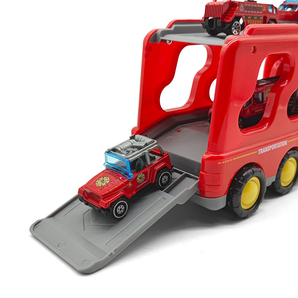 Set Masinute Pentru Copii, KidProtect Fire Elite Truck