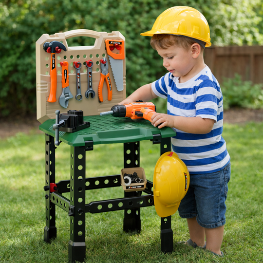 Banc de Lucru Copii 2 in 1 Kidprotect Worker Suite