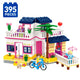 Set de Constructie cu Piese Tip Blocuri Constructie 395 Piese MiniBric Beach House 4550