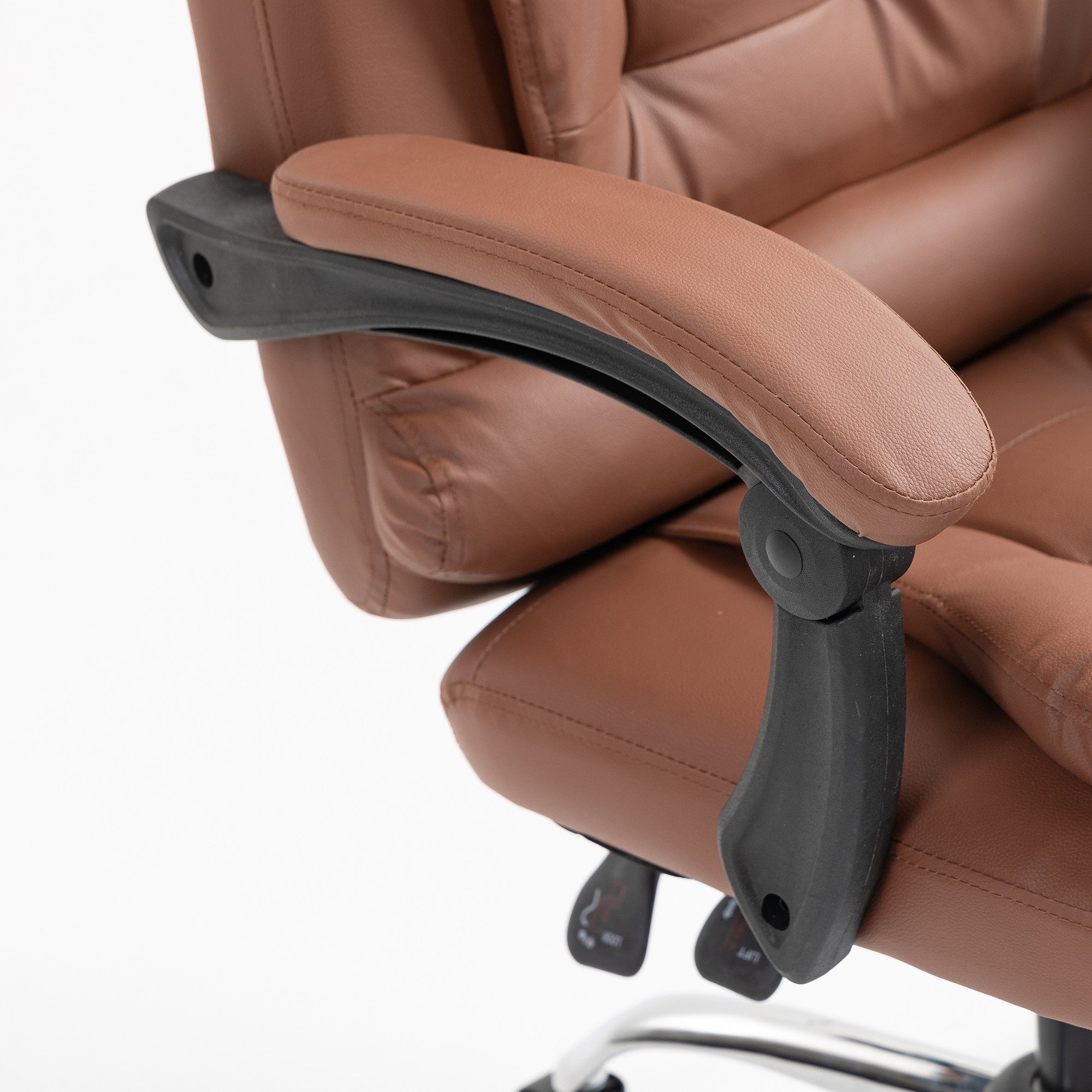 Scaun De Birou Directorial Ergonomic KD Home® ErgoLux Regal Comfort, Maro