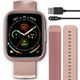 Ceas Smartwatch Femei TechONE CardioX Elite, Auriu