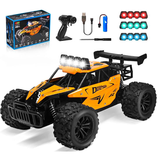 Masinuta cu Telecomanda 2-1 Kidprotect RockCrusher Buggy RC