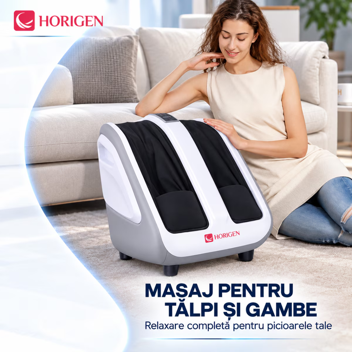 Aparat de Masaj 2 in 1 Picioare Si Pulpe Horigen Zen Step Premium