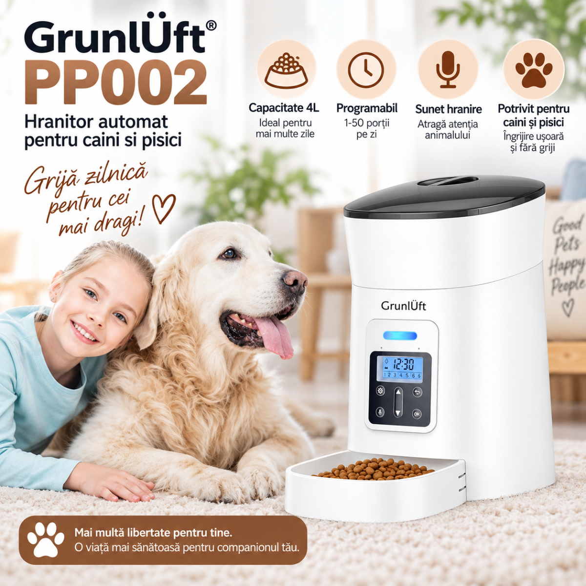 Hranitor automat Grunluft PP002