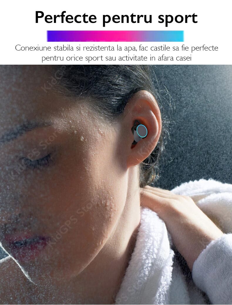Casti bluetooth Runmus G02