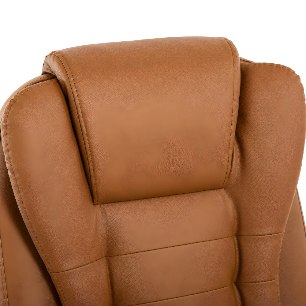 Scaun De Birou Directorial Ergonomic Cu Masaj KD Home® ErgoLux Prime, Maro