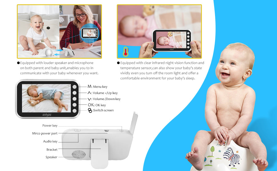 Baby Monitor video Loosafe ABM 100