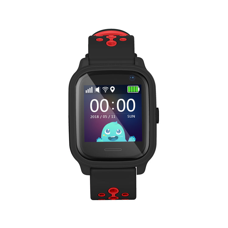 Ceas smartwatch GPS copii TechONE KT04, Negru