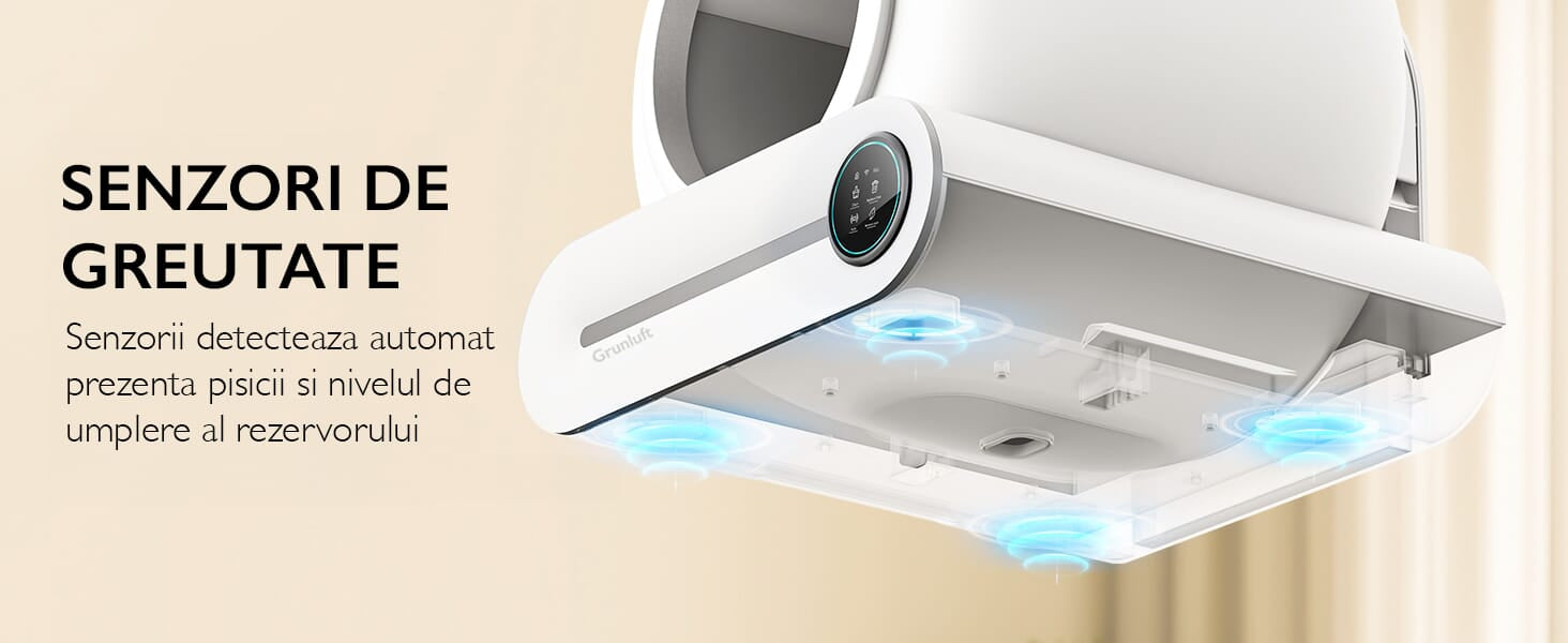 Litiera Automata Smart Pisici Grunluft PurrfectLitter