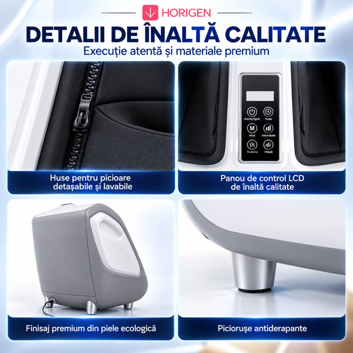 Aparat de Masaj 2 in 1 Picioare Si Pulpe Horigen Zen Step Premium