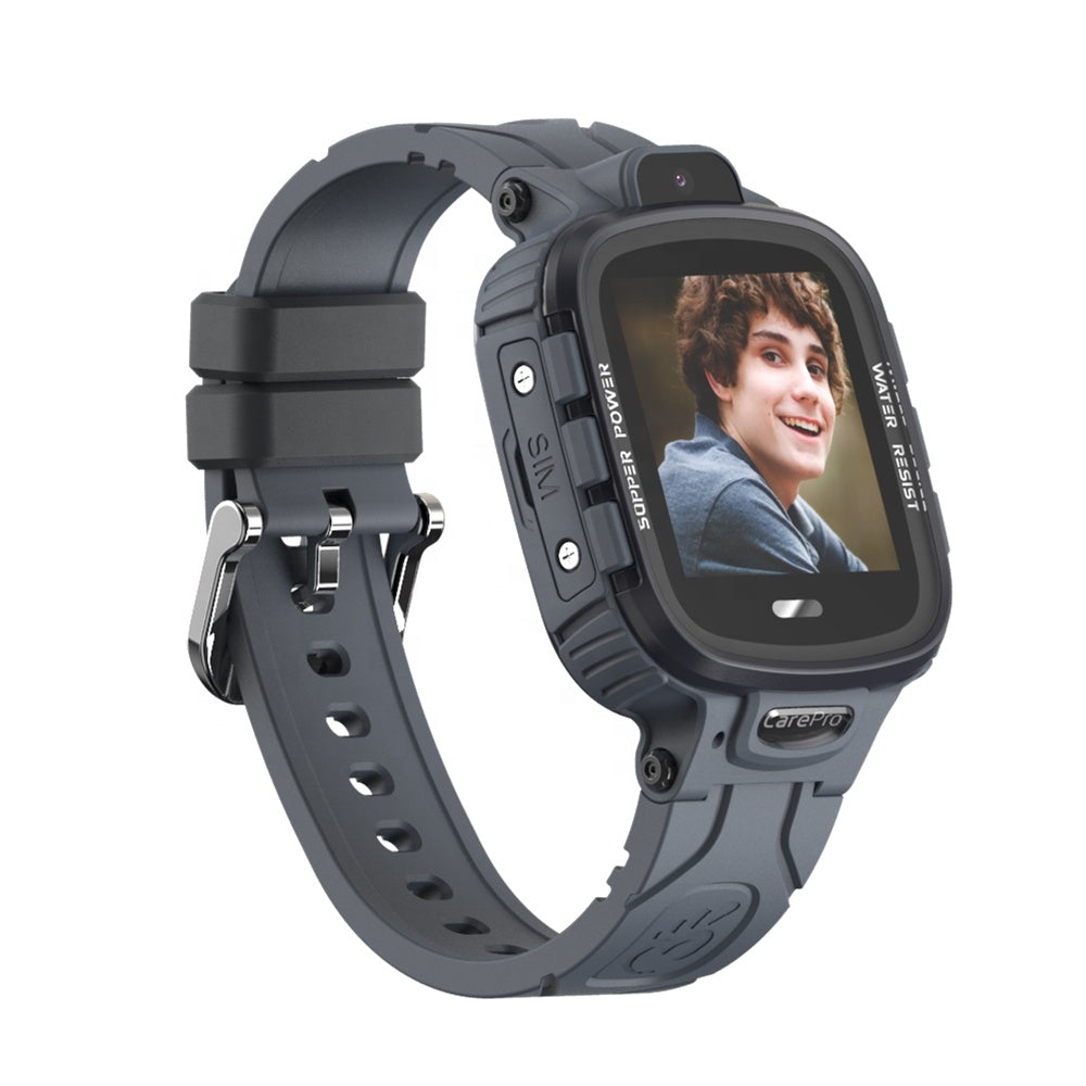 Ceas smartwatch copii GPS TechONE TD26, Negru