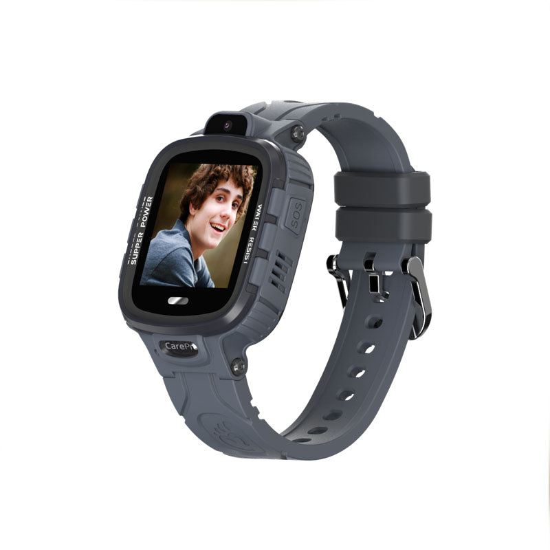 Ceas smartwatch copii GPS TechONE TD26, Negru