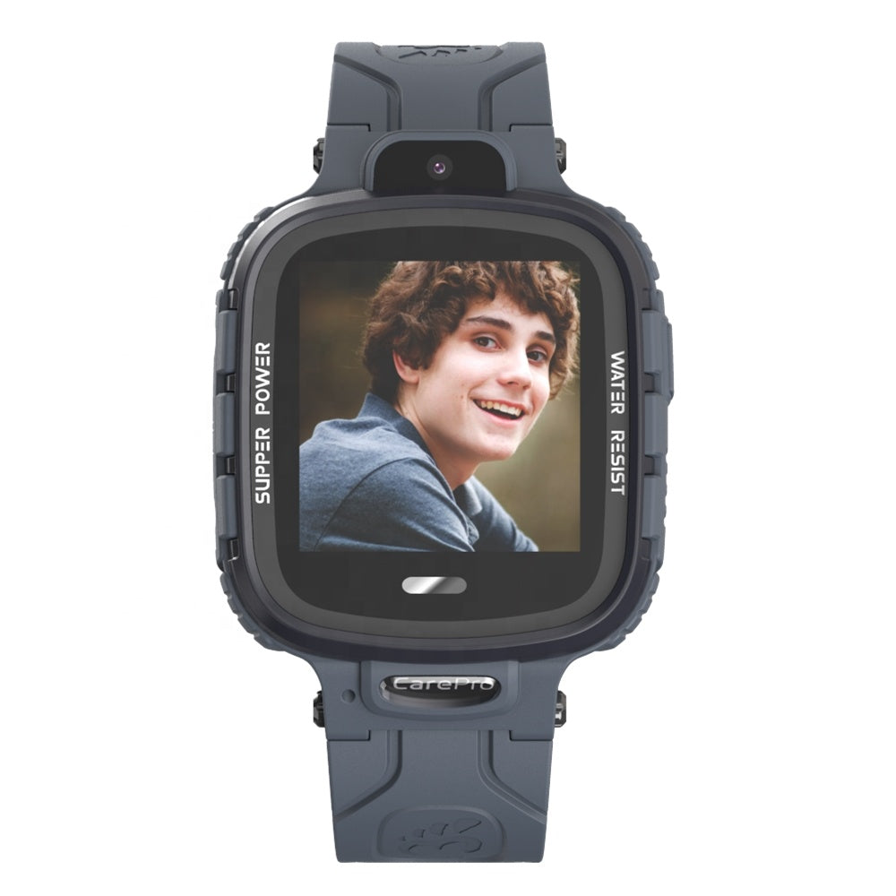 Ceas smartwatch copii GPS TechONE TD26, Negru
