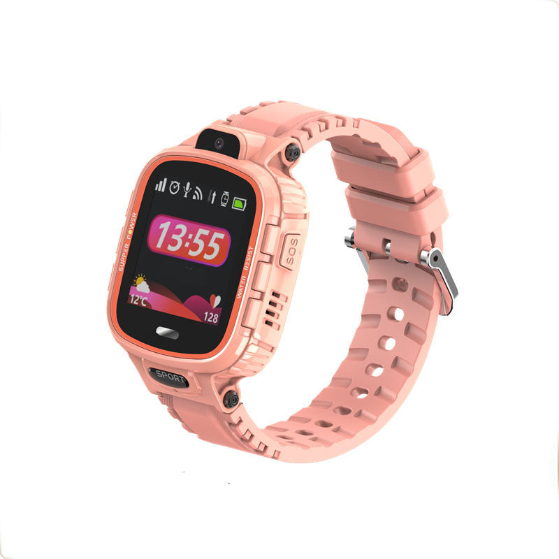 Ceas smartwatch copii GPS TechONE TD26, Roz