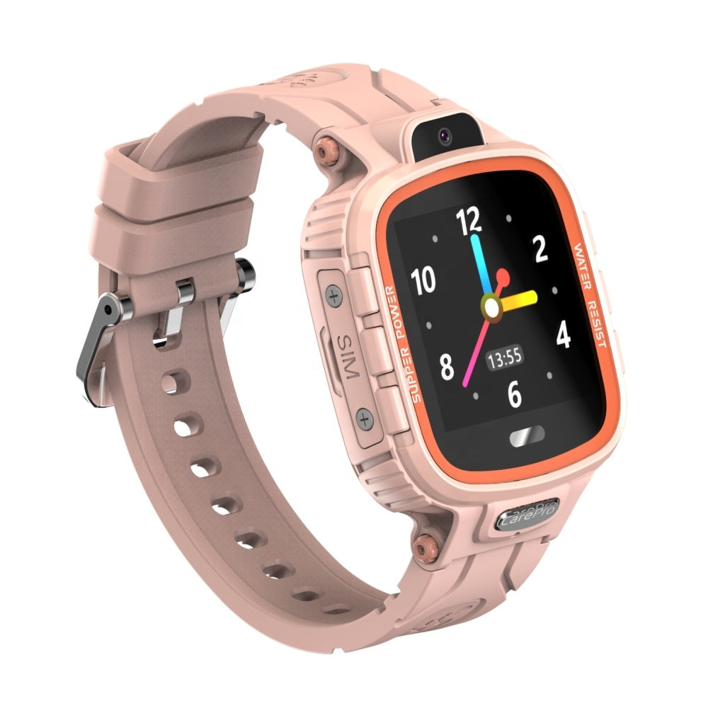 Ceas smartwatch copii GPS TechONE TD26, Roz