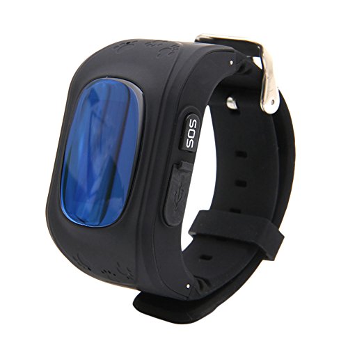 Ceas smartwatch copii GPS Techone Q50, Negru