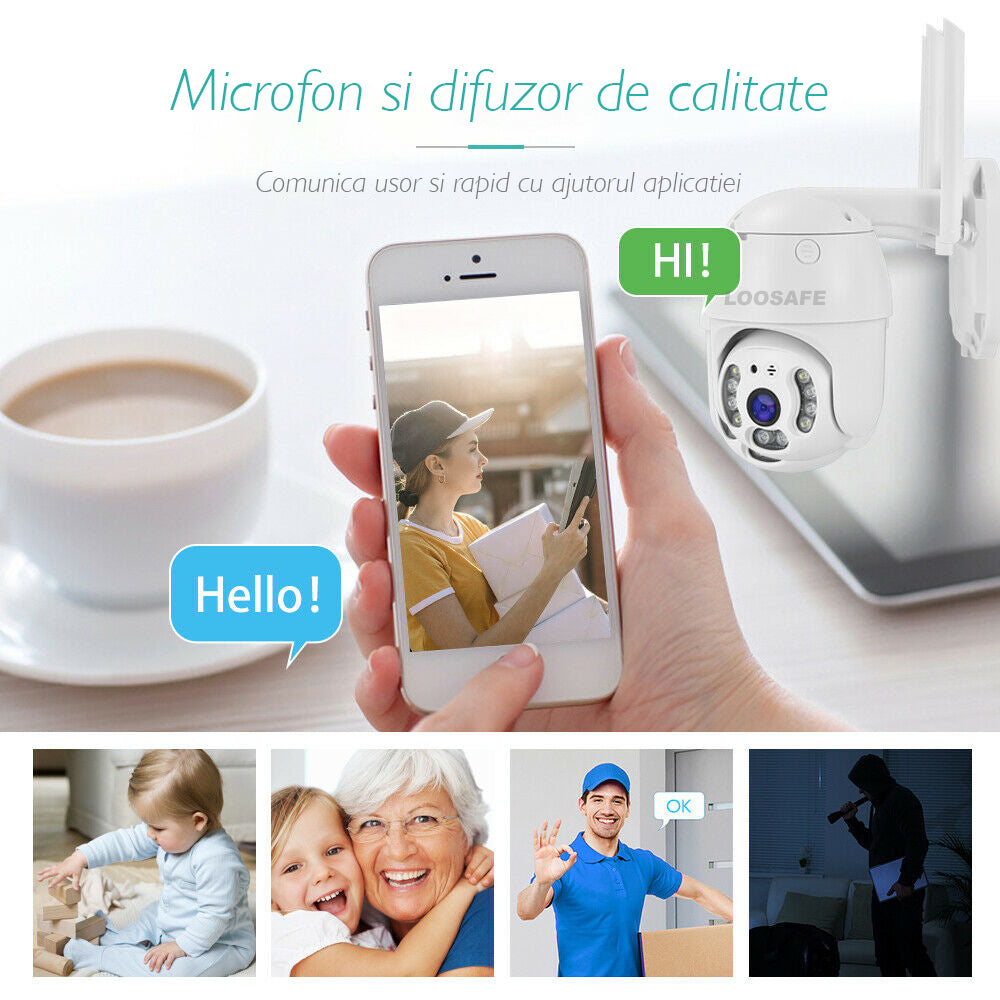 Camera de supraveghere WIFI Loosafe 20HS Pro