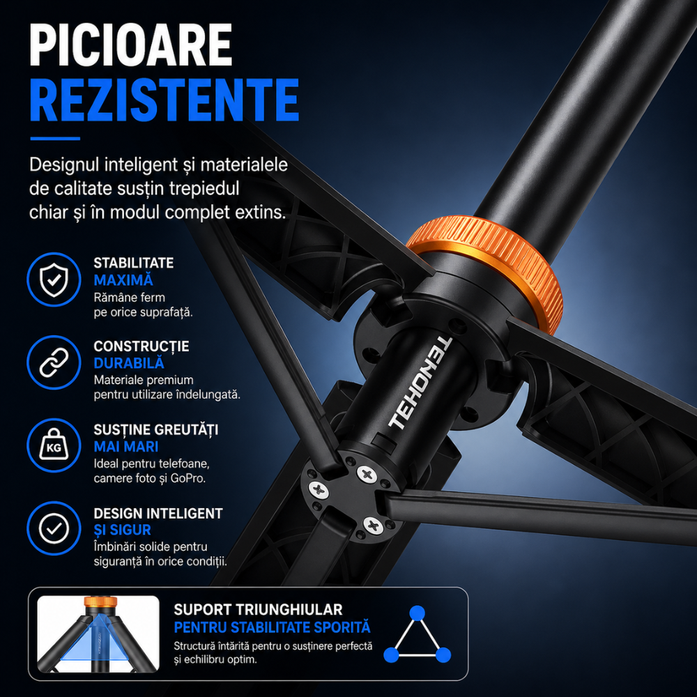 Trepied foto telescopic premium profesional Techone Photo Buddy AKJ-01