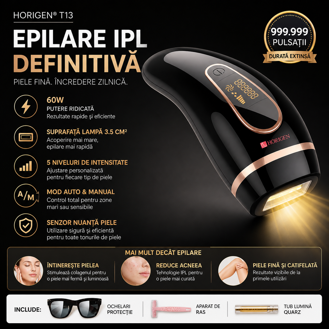 Epilator IPL Horigen T13