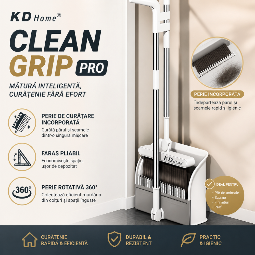 Set Faras si Matura KD Home CleanGrip Pro