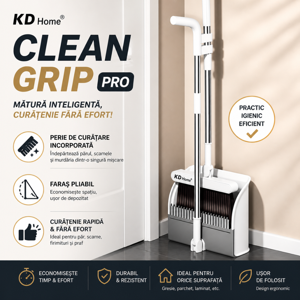 Set Faras si Matura KD Home CleanGrip Pro