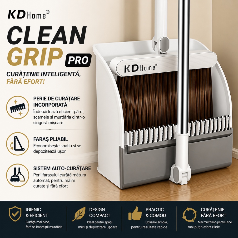 Set Faras si Matura KD Home CleanGrip Pro