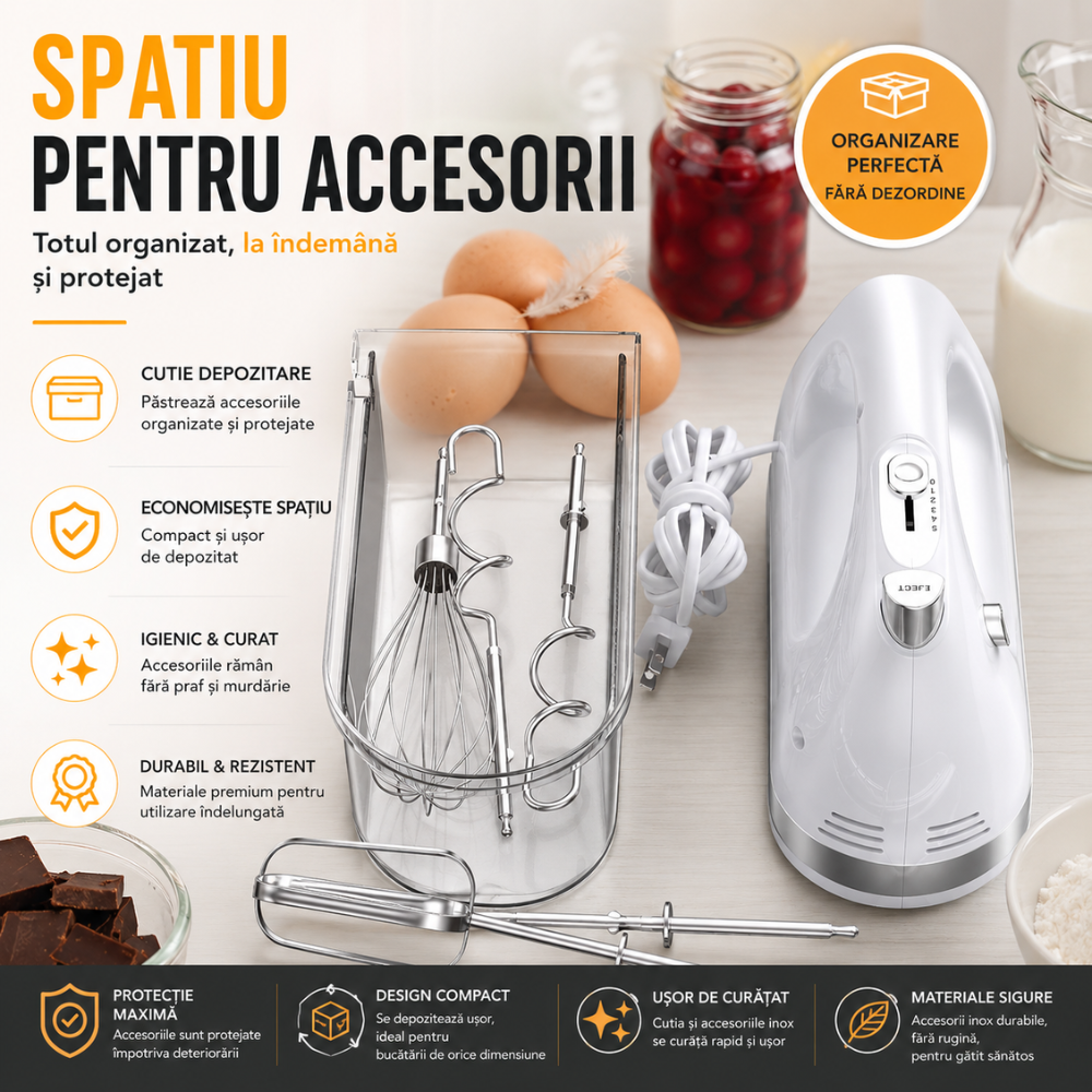 Mixer De Mana KD Home PowerWhisk 500