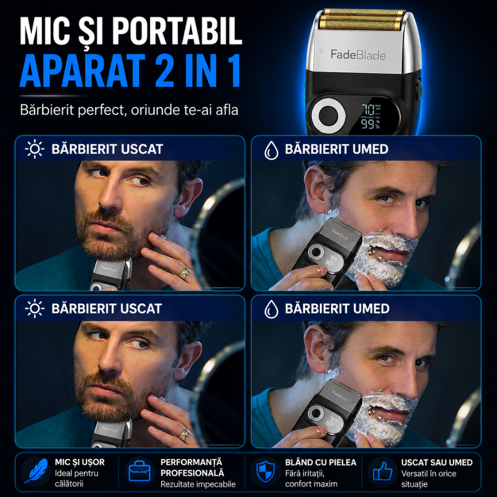 Aparat de ras electric FadeBlade SH-7175