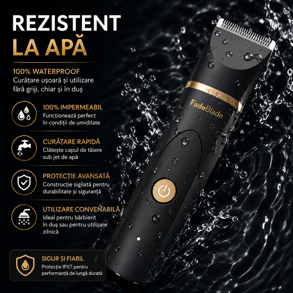 Masina de tuns si aparat de ras FadeBlade Beard Pro