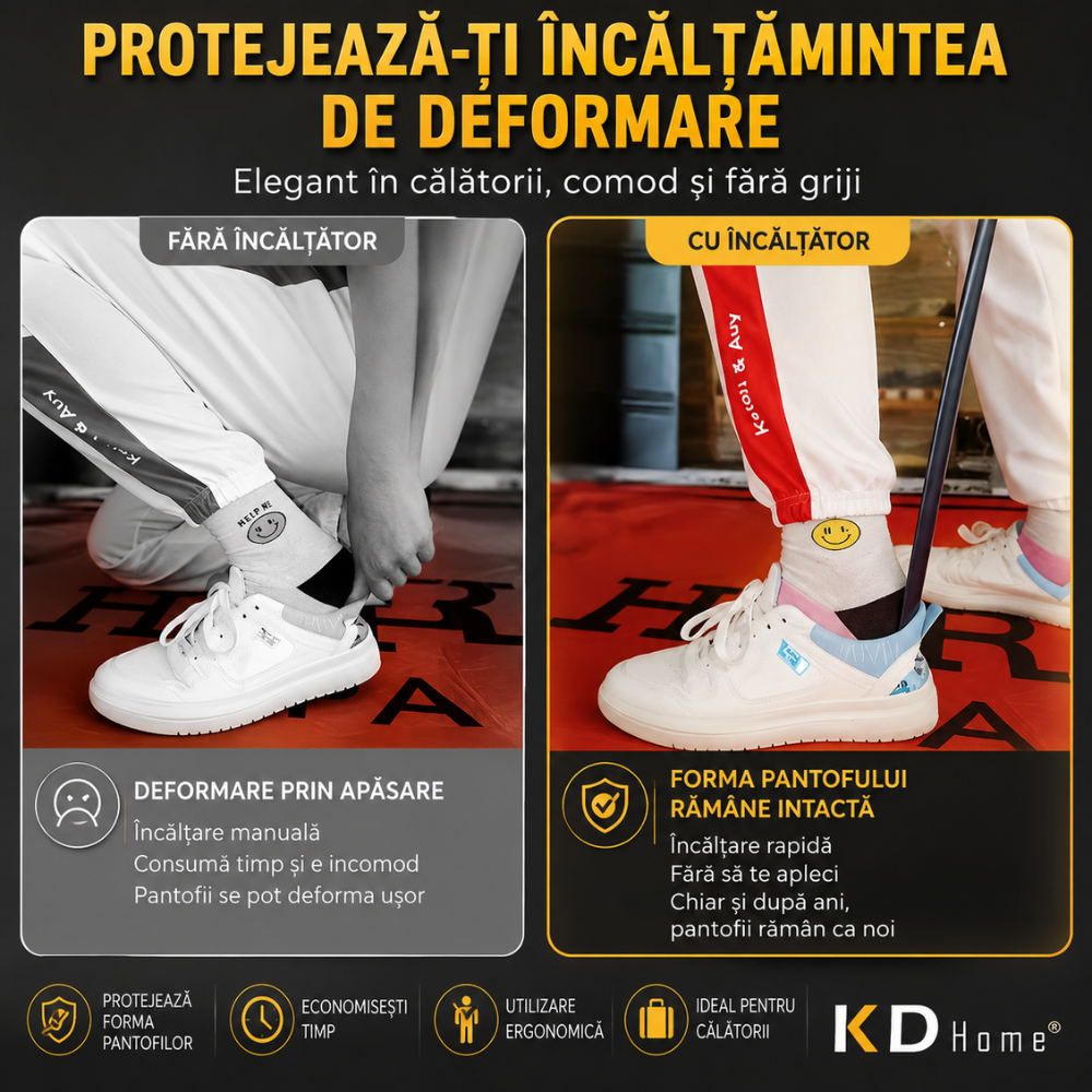 Incaltator Pantofi Lung, KD Home MagShoe Pro