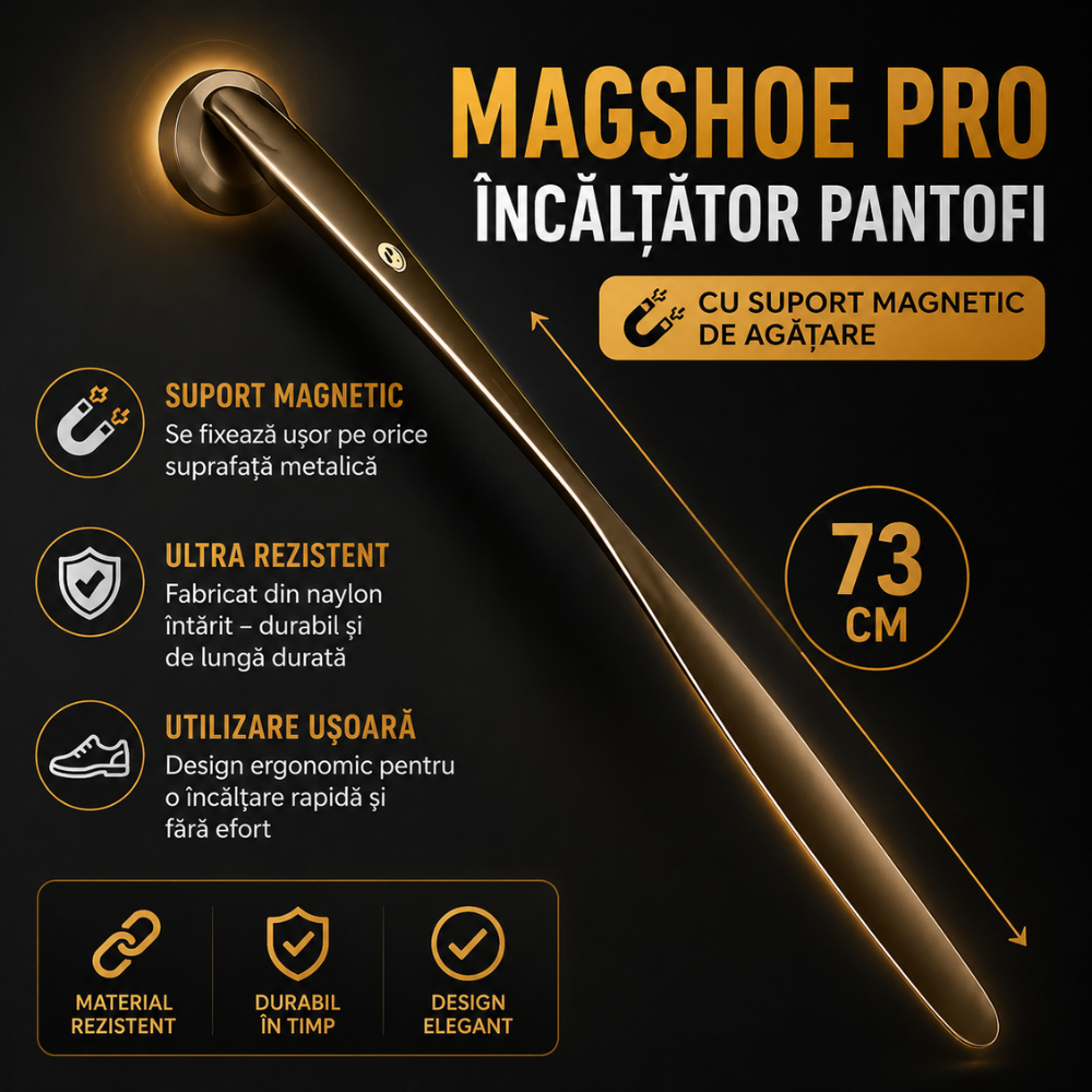 Incaltator Pantofi Lung, KD Home MagShoe Pro
