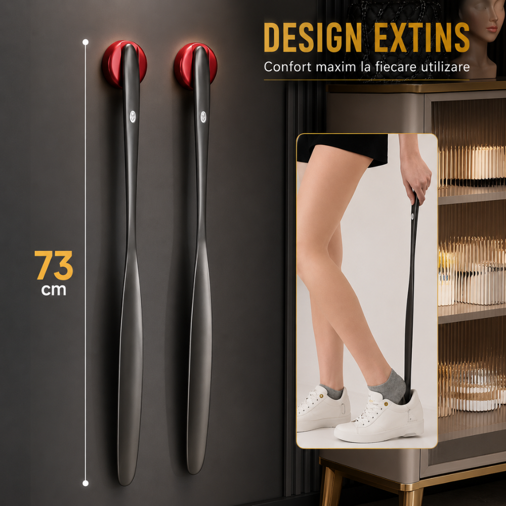 Incaltator Pantofi Lung, KD Home MagShoe Pro