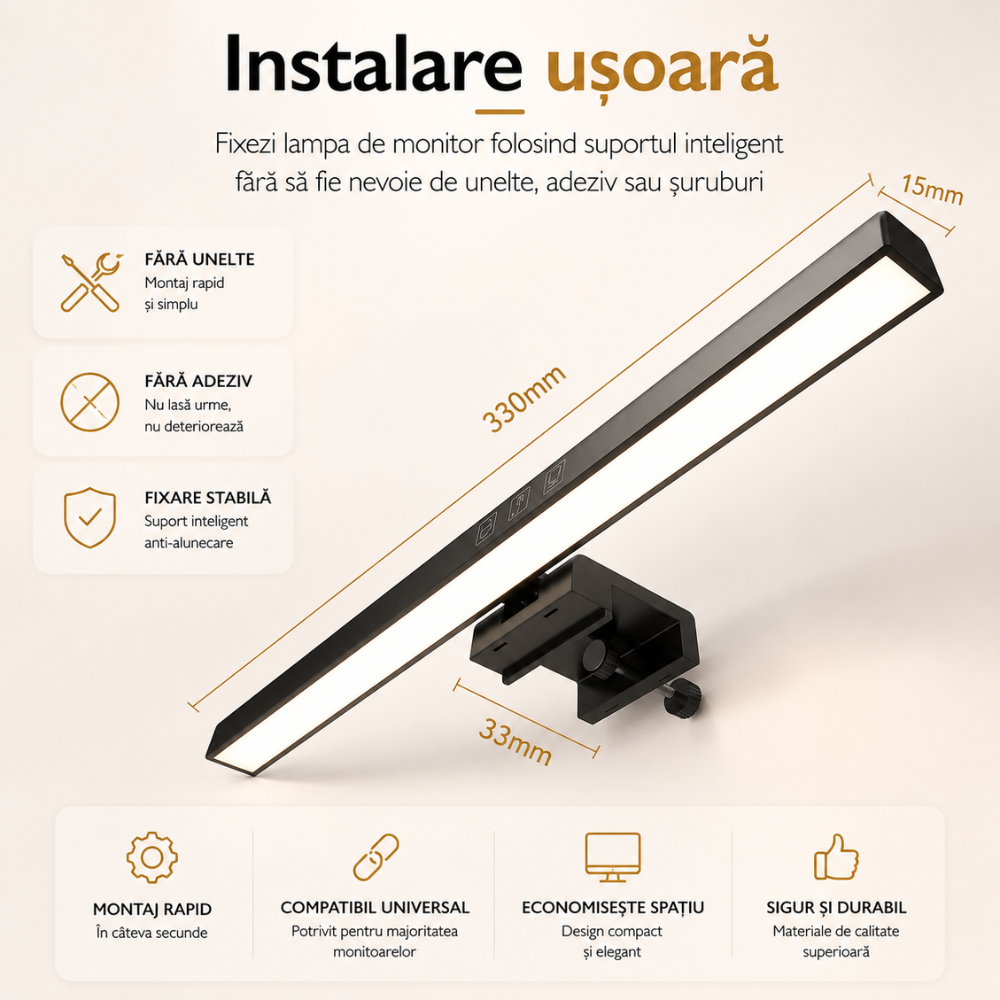 Lampa pentru monitor Huerler iGlass Pro