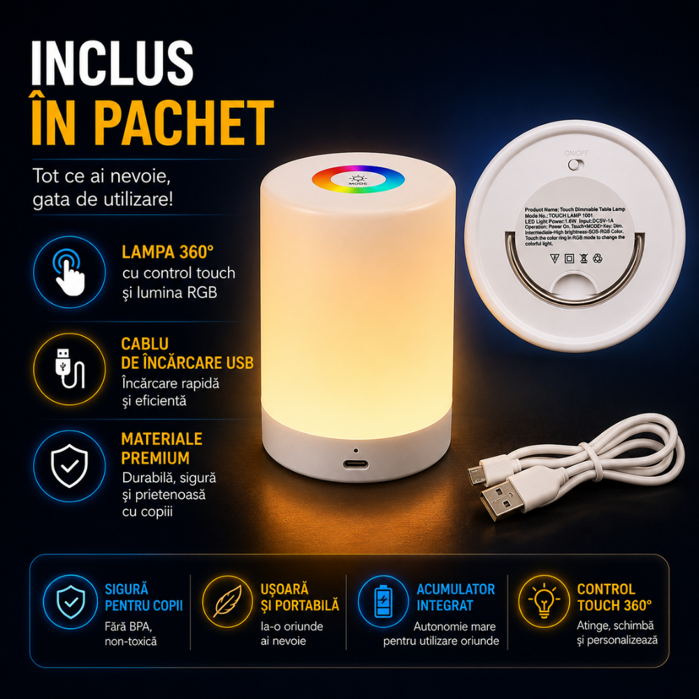 Lampa de Veghe Copii Techone Night buddy