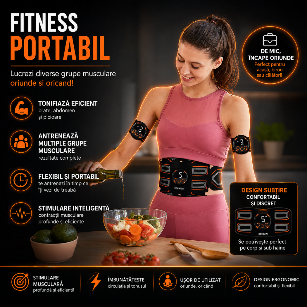 Aparat Electrostimulare Horigen Body Fit