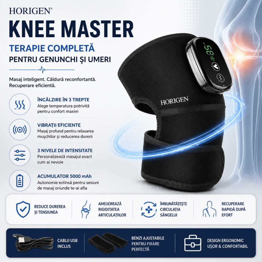 Aparat Pentru Masaj Genunchi si Umeri Horigen Knee Master