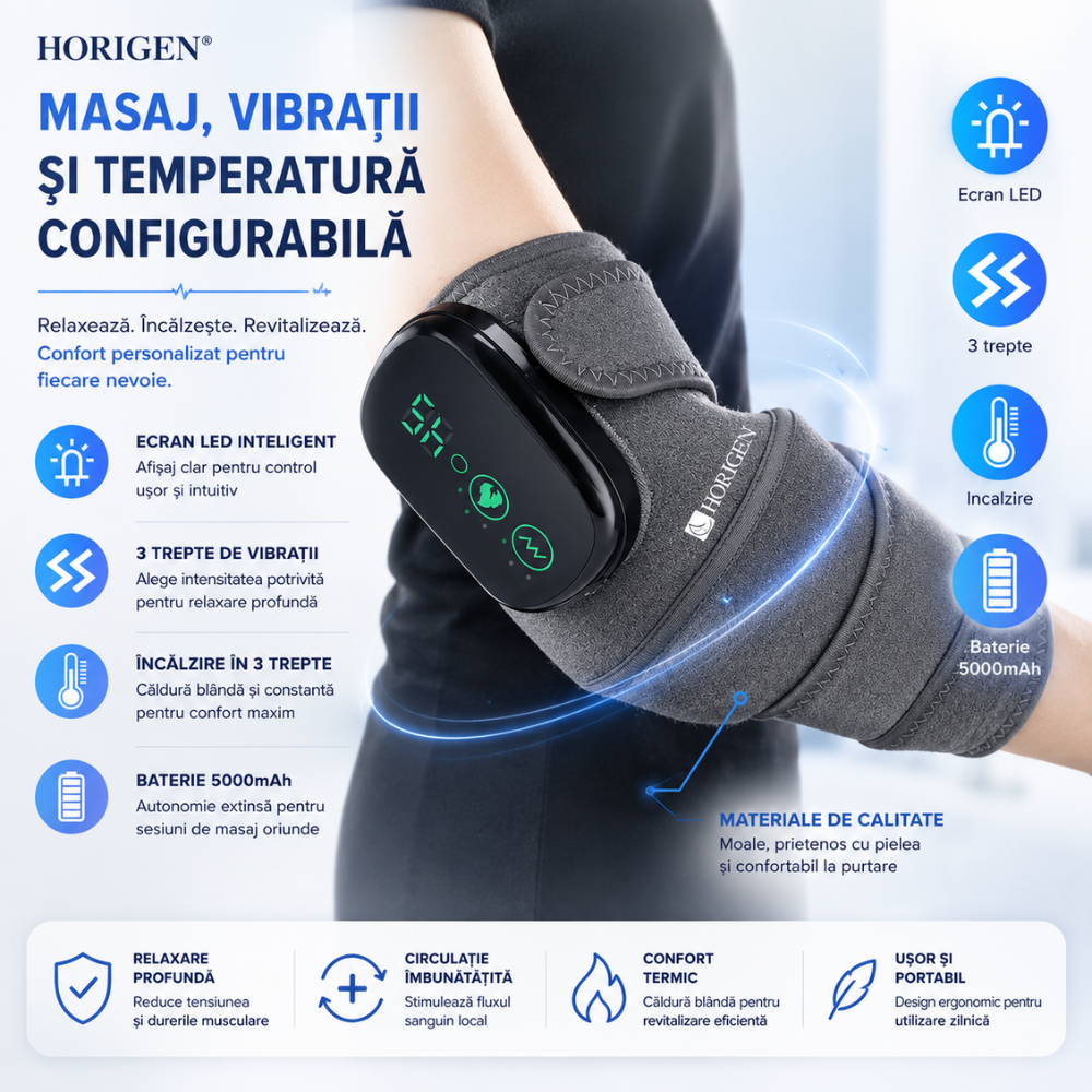 Aparat Pentru Masaj Genunchi si Umeri Horigen Knee Master