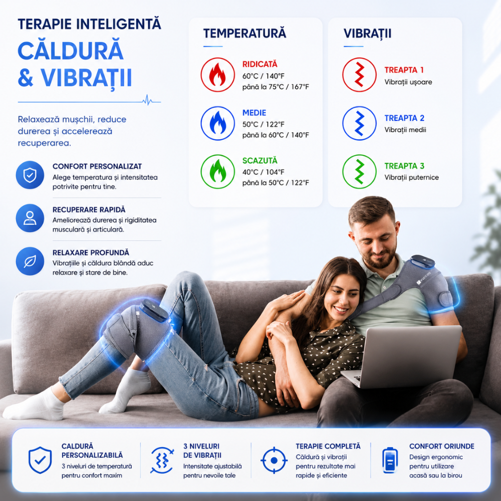 Aparat Pentru Masaj Genunchi si Umeri Horigen Knee Master