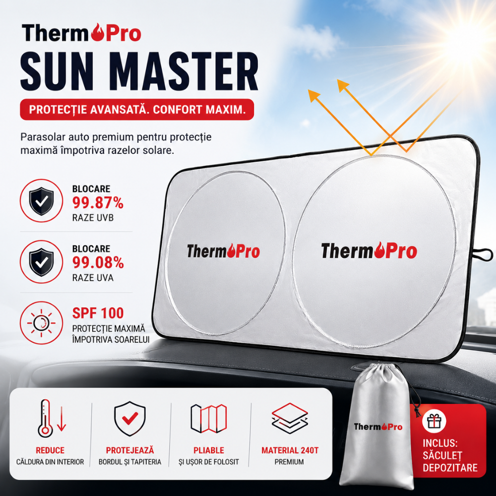 Parasolar auto ThermoPro Sun Master